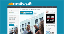 Desktop Screenshot of mitsvendborg.dk